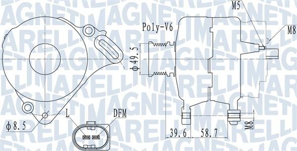 Magneti Marelli 063732064010 - Генератор www.autospares.lv