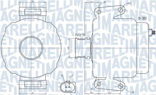 Magneti Marelli 063732007010 - Ģenerators www.autospares.lv