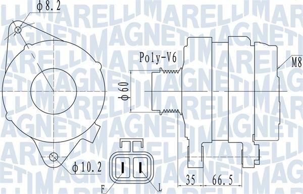 Magneti Marelli 063732010010 - Ģenerators www.autospares.lv