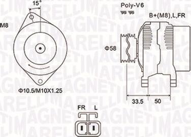 Magneti Marelli 063732020010 - Ģenerators www.autospares.lv