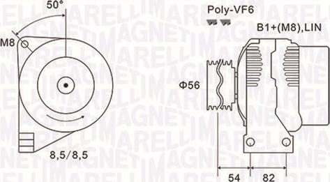 Magneti Marelli 063732028010 - Ģenerators www.autospares.lv