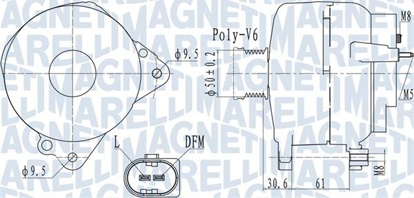 Magneti Marelli 063732118010 - Ģenerators www.autospares.lv