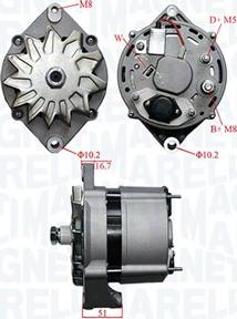 Magneti Marelli 063732170010 - Ģenerators autospares.lv