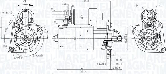 Magneti Marelli 063725399010 - Starteris www.autospares.lv