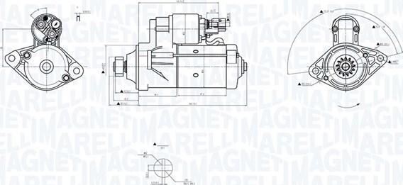 Magneti Marelli 063726156010 - Starter www.autospares.lv