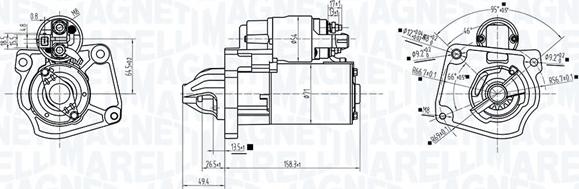 Magneti Marelli 063726281010 - Starteris www.autospares.lv