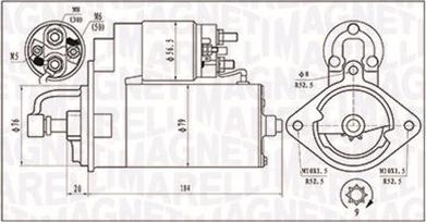 Magneti Marelli 063720984010 - Starteris autospares.lv