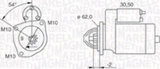 Magneti Marelli 063720566010 - Стартер www.autospares.lv