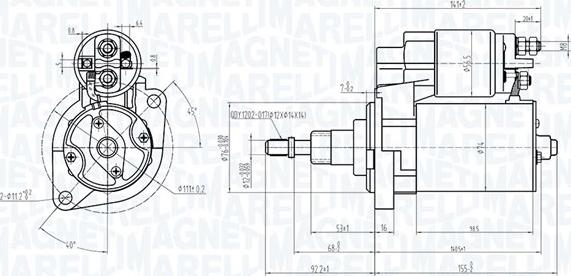 Magneti Marelli 063720601010 - Starteris www.autospares.lv