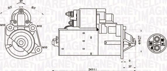 Magneti Marelli 063720680010 - Стартер www.autospares.lv