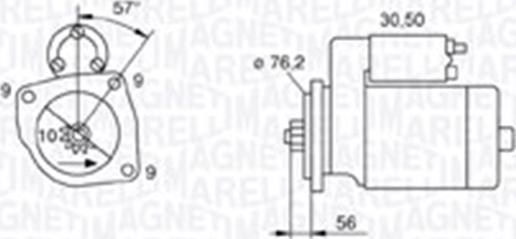 Magneti Marelli 063720801010 - Starteris autospares.lv