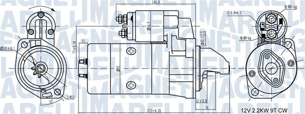 Magneti Marelli 063720350010 - Starteris autospares.lv