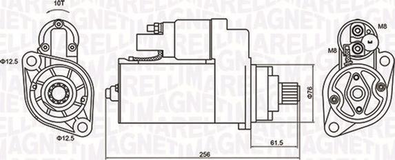 Magneti Marelli 063721405010 - Starteris www.autospares.lv