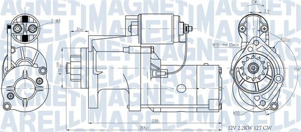 Magneti Marelli 063721439010 - Starteris www.autospares.lv