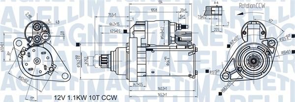 Magneti Marelli 063721470010 - Стартер www.autospares.lv