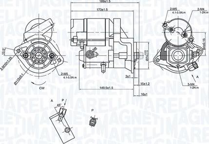 Magneti Marelli 063721500010 - Starteris www.autospares.lv