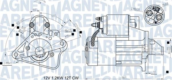 Magneti Marelli 063721524010 - Starter www.autospares.lv