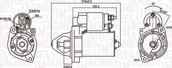 Magneti Marelli 063721075010 - Стартер www.autospares.lv