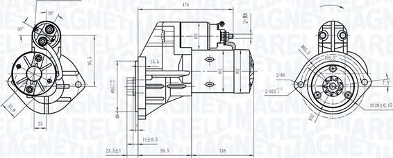 Magneti Marelli 063721159010 - Стартер www.autospares.lv