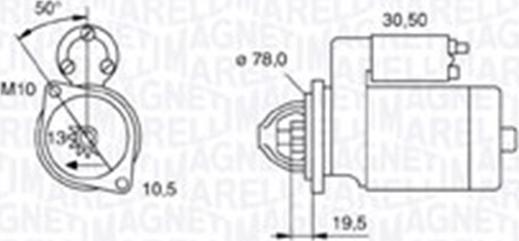 Magneti Marelli 063721158010 - Стартер www.autospares.lv