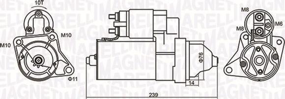 Magneti Marelli 063721107010 - Starter www.autospares.lv