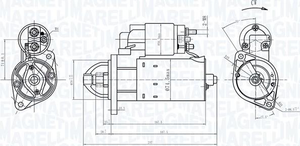 Magneti Marelli 063721172010 - Starteris autospares.lv