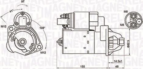 Magneti Marelli 063721394010 - Starter www.autospares.lv