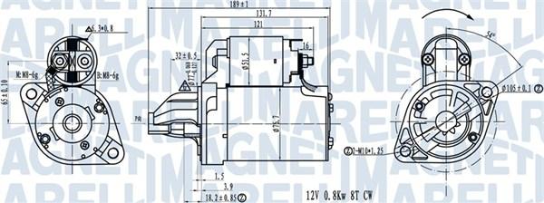 Magneti Marelli 063721311010 - Starter www.autospares.lv