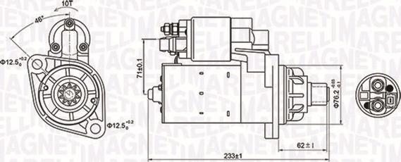 Magneti Marelli 063721337010 - Стартер www.autospares.lv