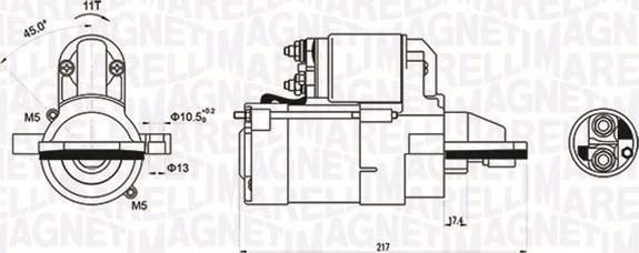 Magneti Marelli 063721246010 - Starteris www.autospares.lv