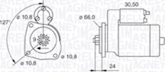 Magneti Marelli 063721242010 - Стартер www.autospares.lv