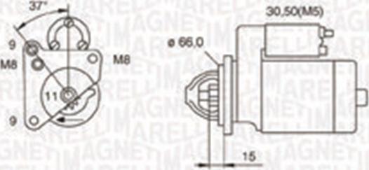 Magneti Marelli 063721260010 - Starter www.autospares.lv