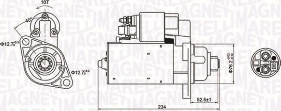 Magneti Marelli 063721200010 - Starteris www.autospares.lv