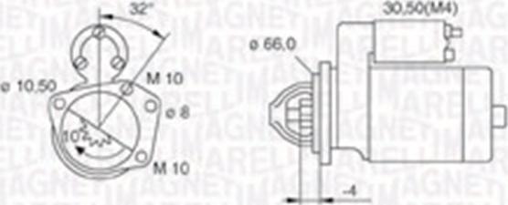 Magneti Marelli 063721207010 - Стартер www.autospares.lv