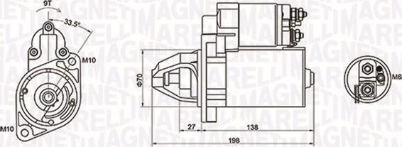 Magneti Marelli 063721283010 - Starteris www.autospares.lv