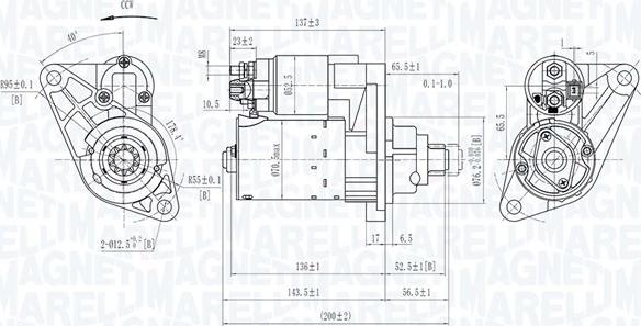 Magneti Marelli 063721282010 - Starteris www.autospares.lv