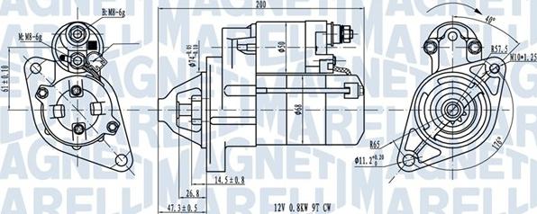 Magneti Marelli 063721224010 - Стартер www.autospares.lv