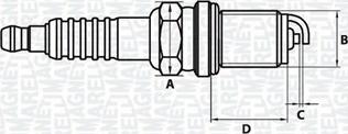 Magneti Marelli 062000775304 - Spark Plug www.autospares.lv