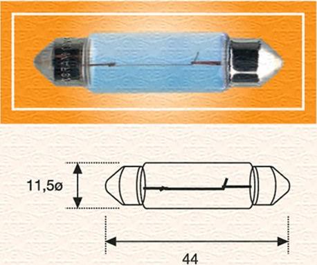 Magneti Marelli 009462200000 - Bulb, licence plate light www.autospares.lv