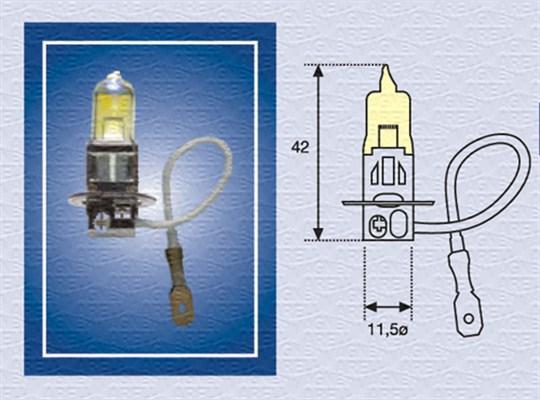 Magneti Marelli 002573100000 - Bulb, fog light www.autospares.lv