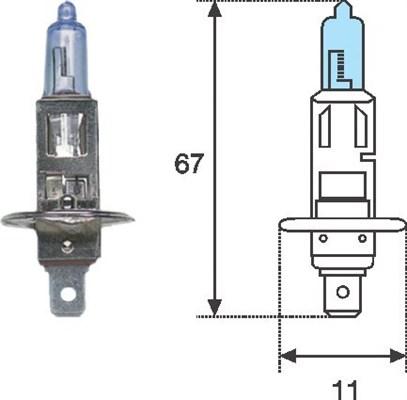 Magneti Marelli 002601100000 - Kvēlspuldze, Tālās gaismas lukturis autospares.lv