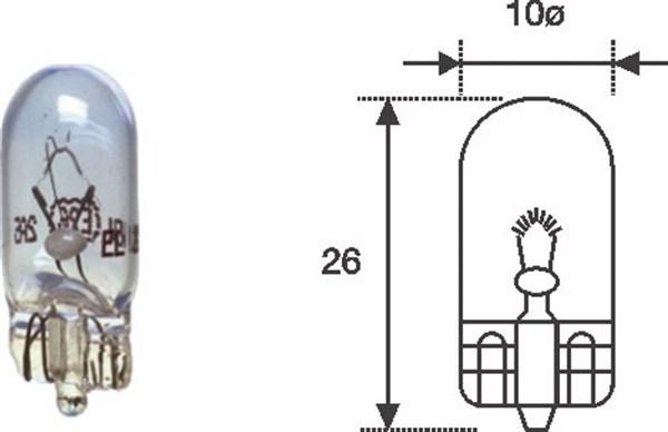 Magneti Marelli 002051900000 - Bulb, indicator www.autospares.lv