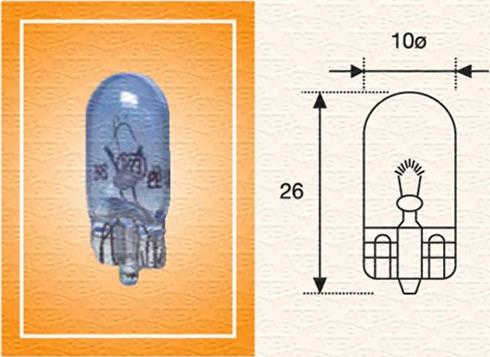 Magneti Marelli 002051900000 - Лампа накаливания, фонарь указателя поворота www.autospares.lv