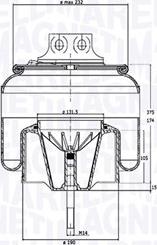 Magneti Marelli 030607020274 - Pneimoatsperes spilvens, Pneimopiekare www.autospares.lv