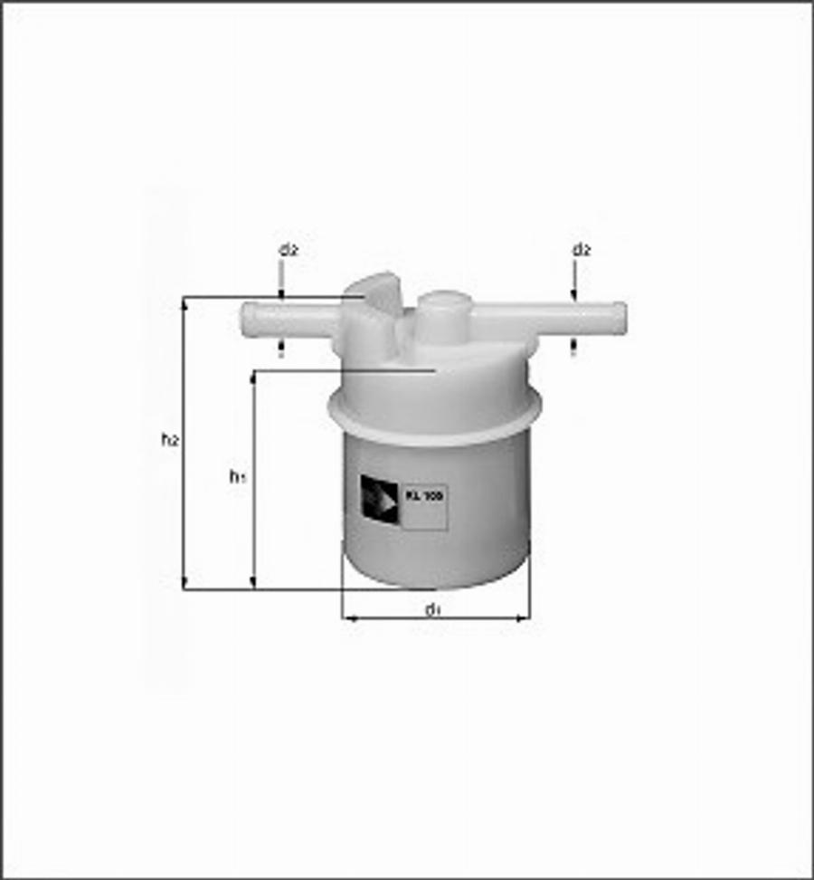 Magneti Marelli 154096312010 - Degvielas filtrs www.autospares.lv