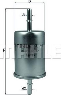 Magneti Marelli 154065578540 - Degvielas filtrs www.autospares.lv