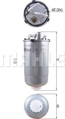 Magneti Marelli 154066637100 - Fuel filter www.autospares.lv