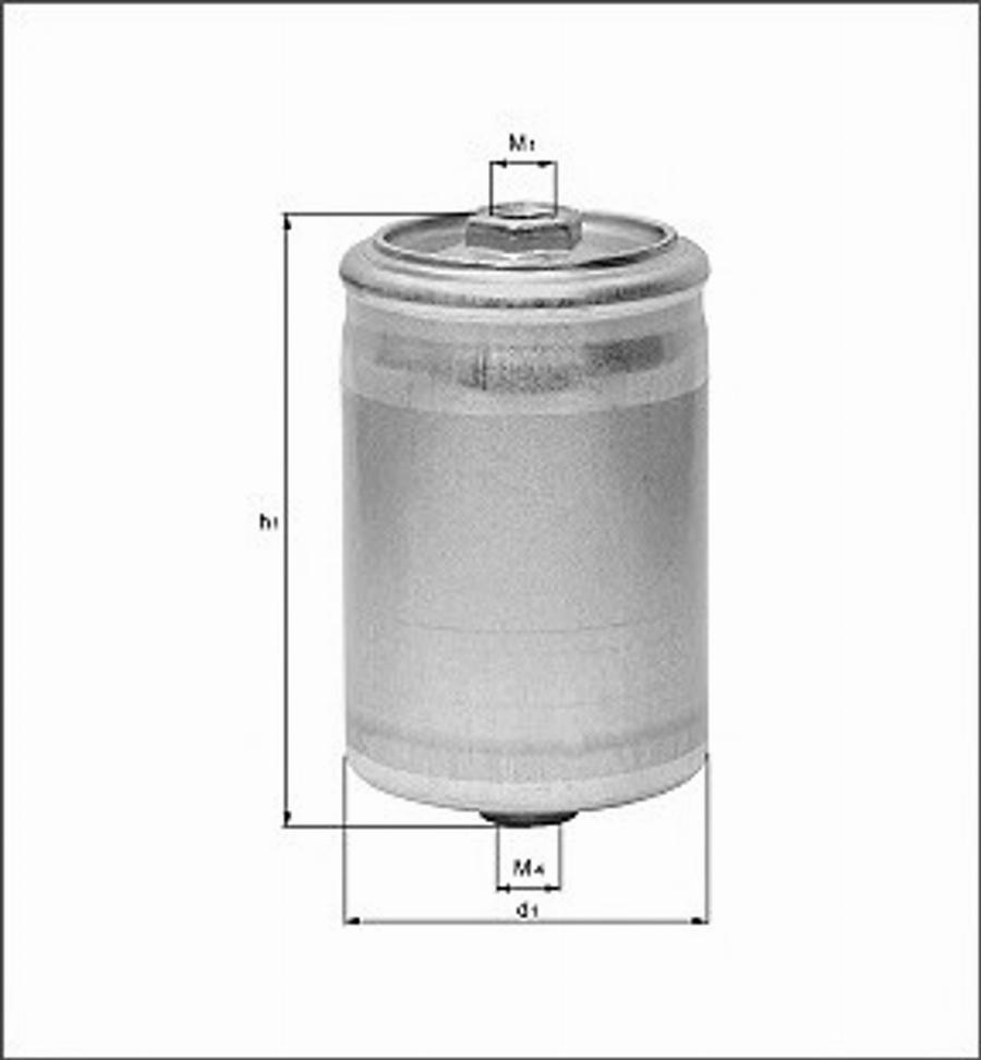 Magneti Marelli 154087415890 - Degvielas filtrs www.autospares.lv