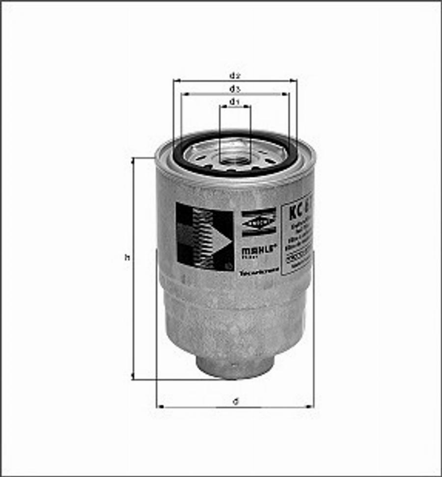 Magneti Marelli 154087161280 - Degvielas filtrs www.autospares.lv