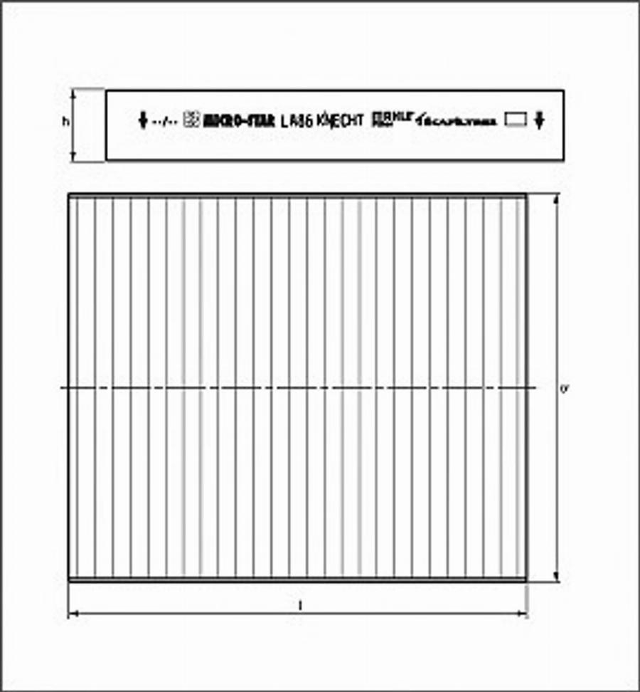 Magneti Marelli 154703842610 - Filtrs, Salona telpas gaiss www.autospares.lv